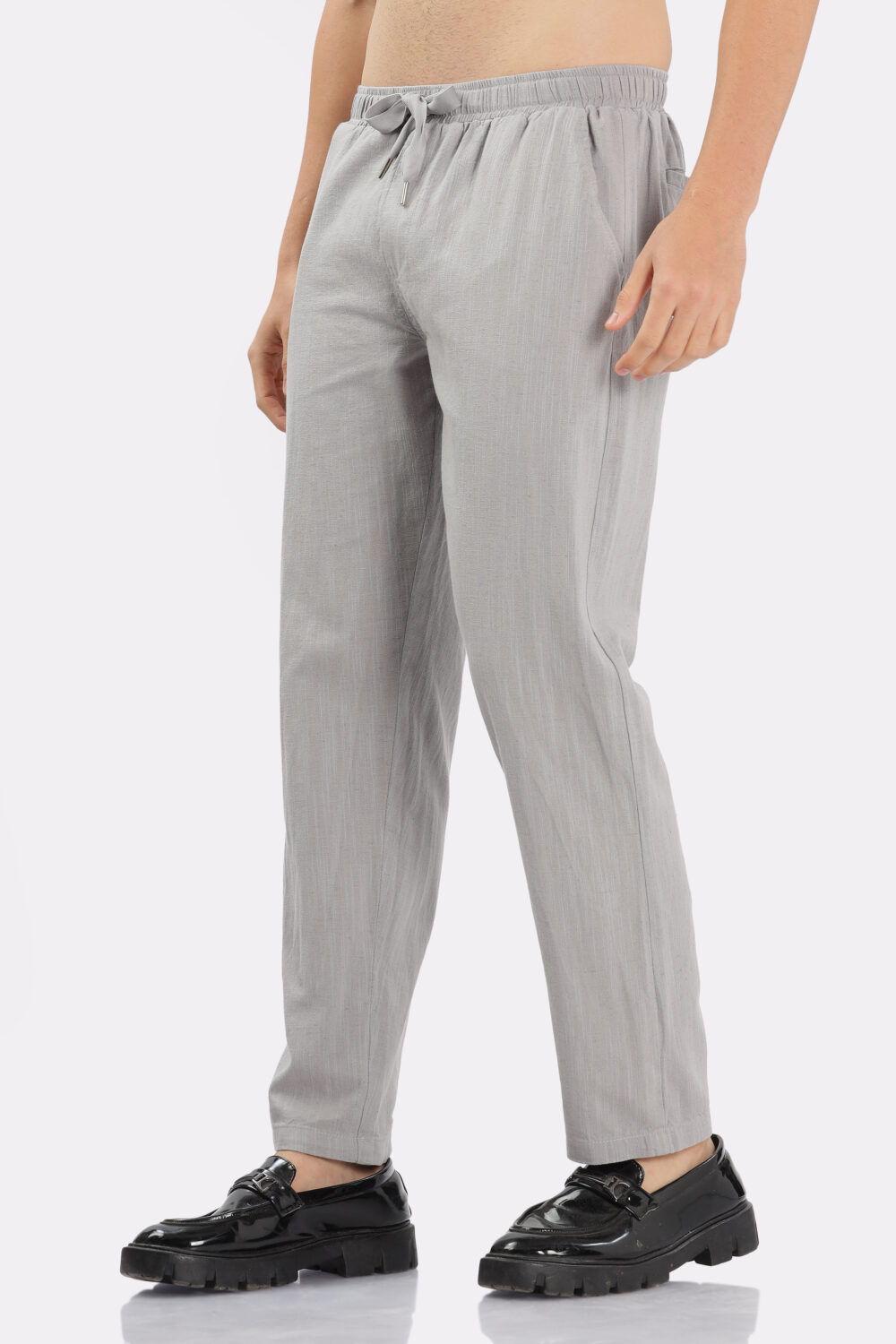 Linen Gray Pant - Image 4