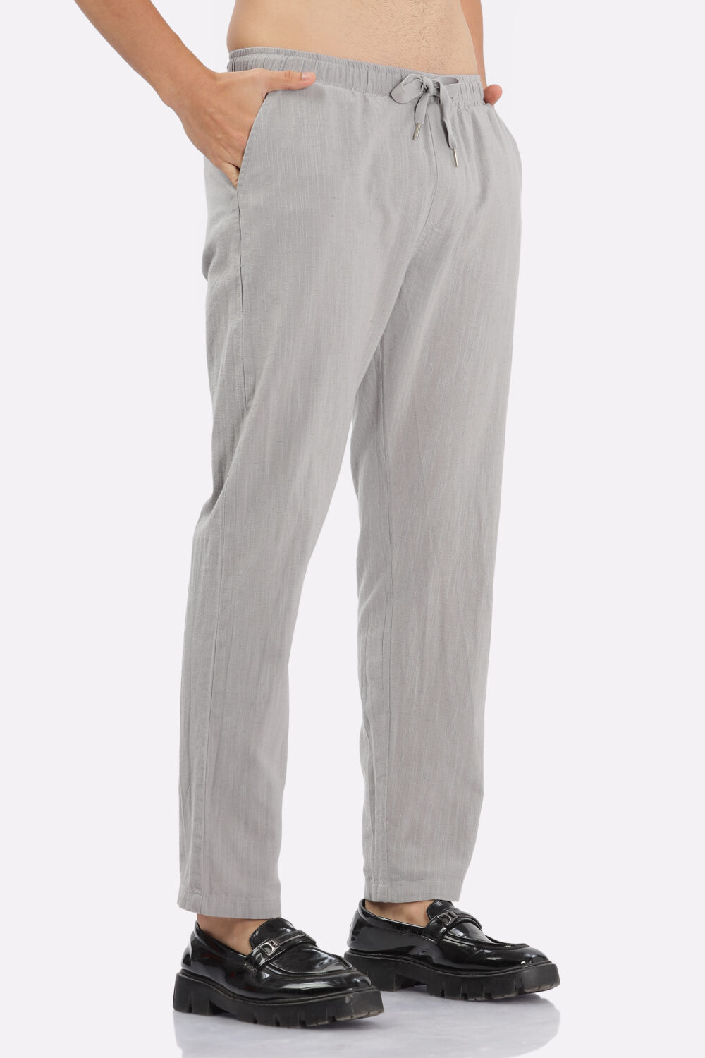 Linen Gray Pant - Image 8