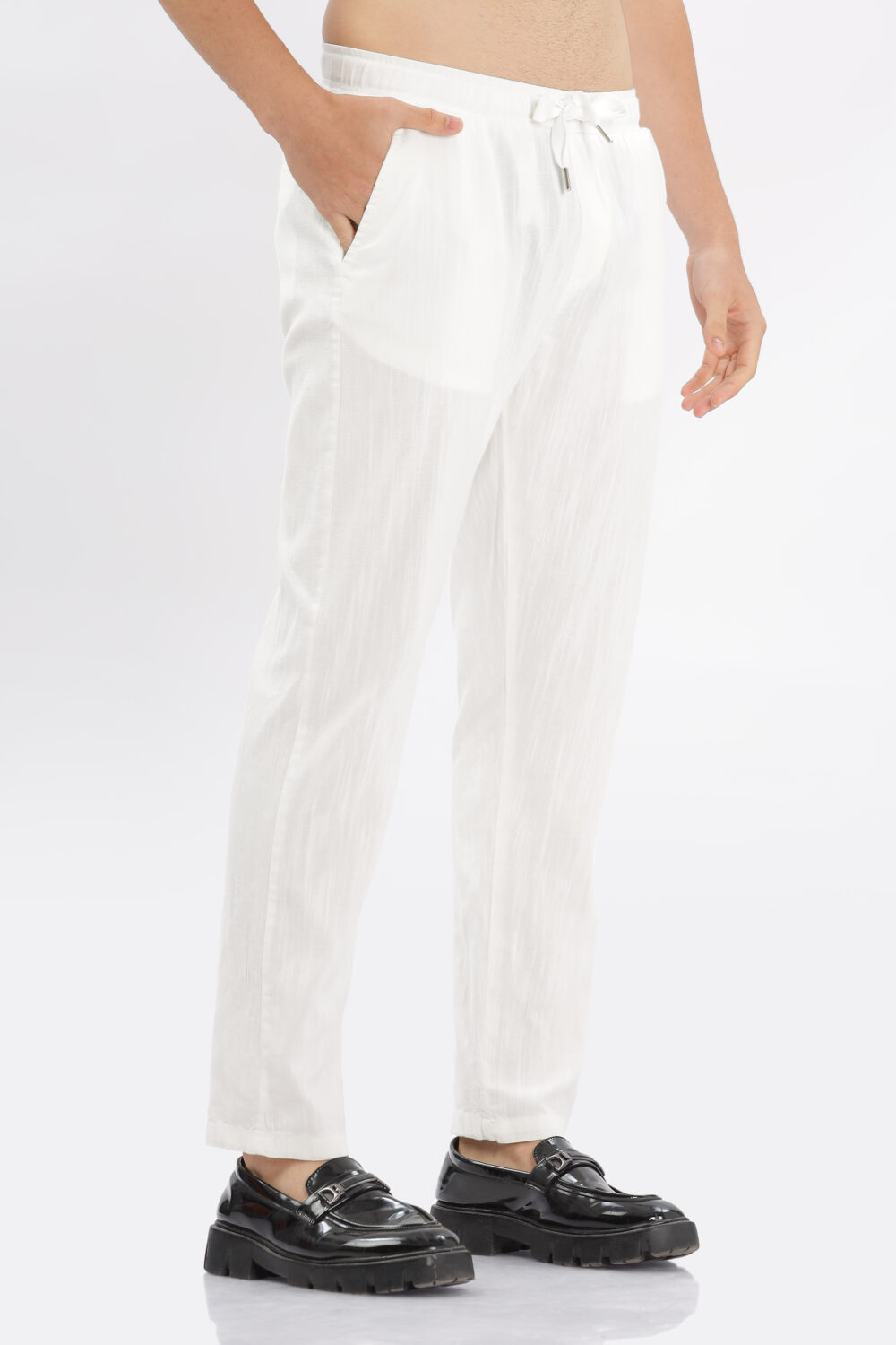 White linen pant - Image 3