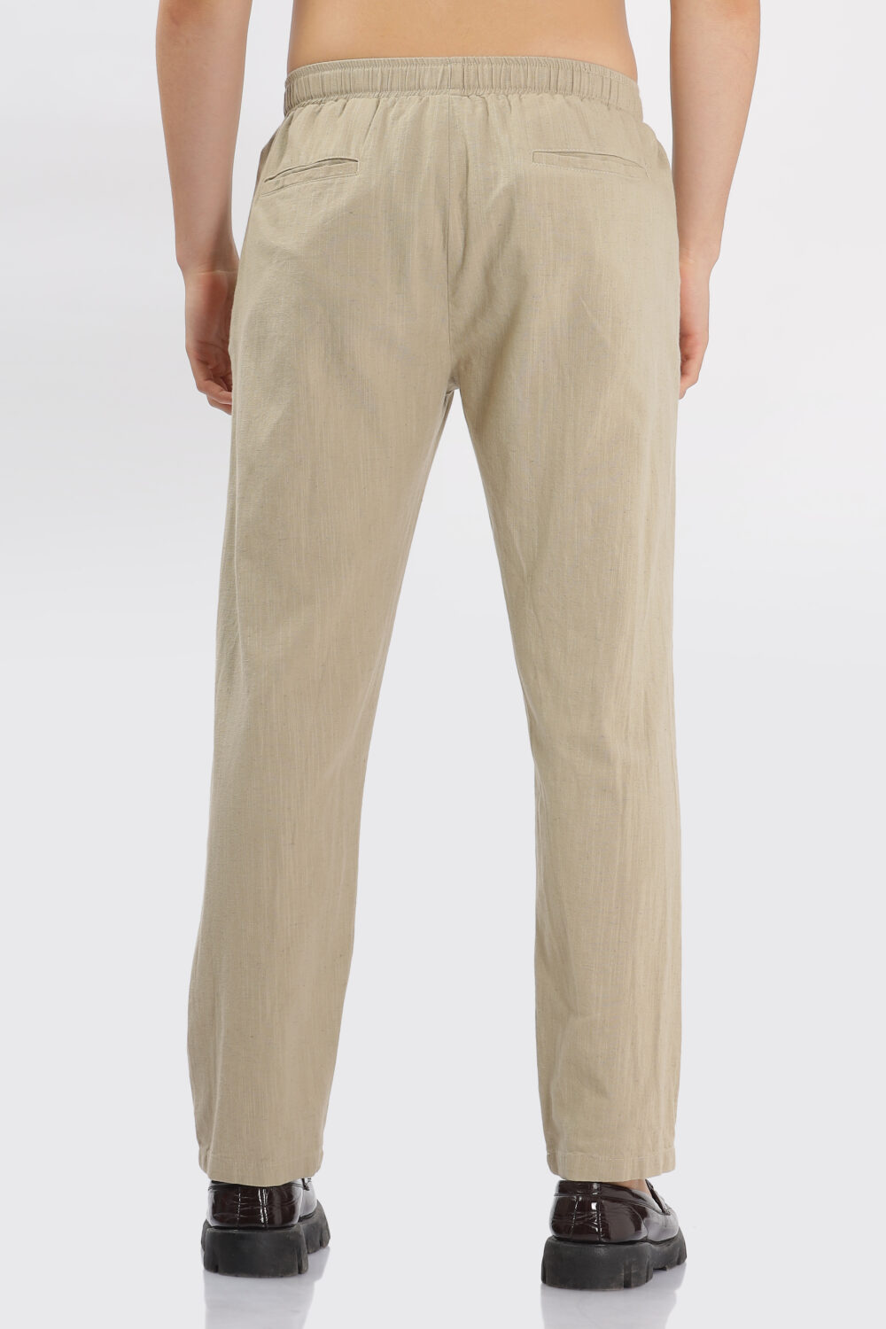 Beige Linen Pant - Image 4