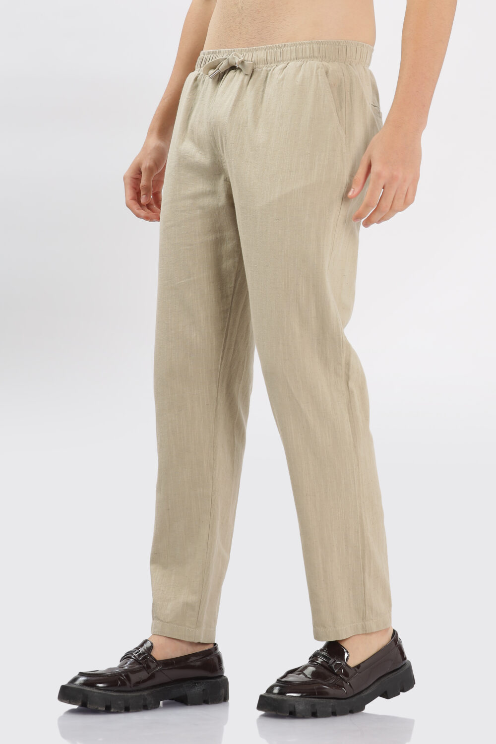 Beige Linen Pant - Image 7