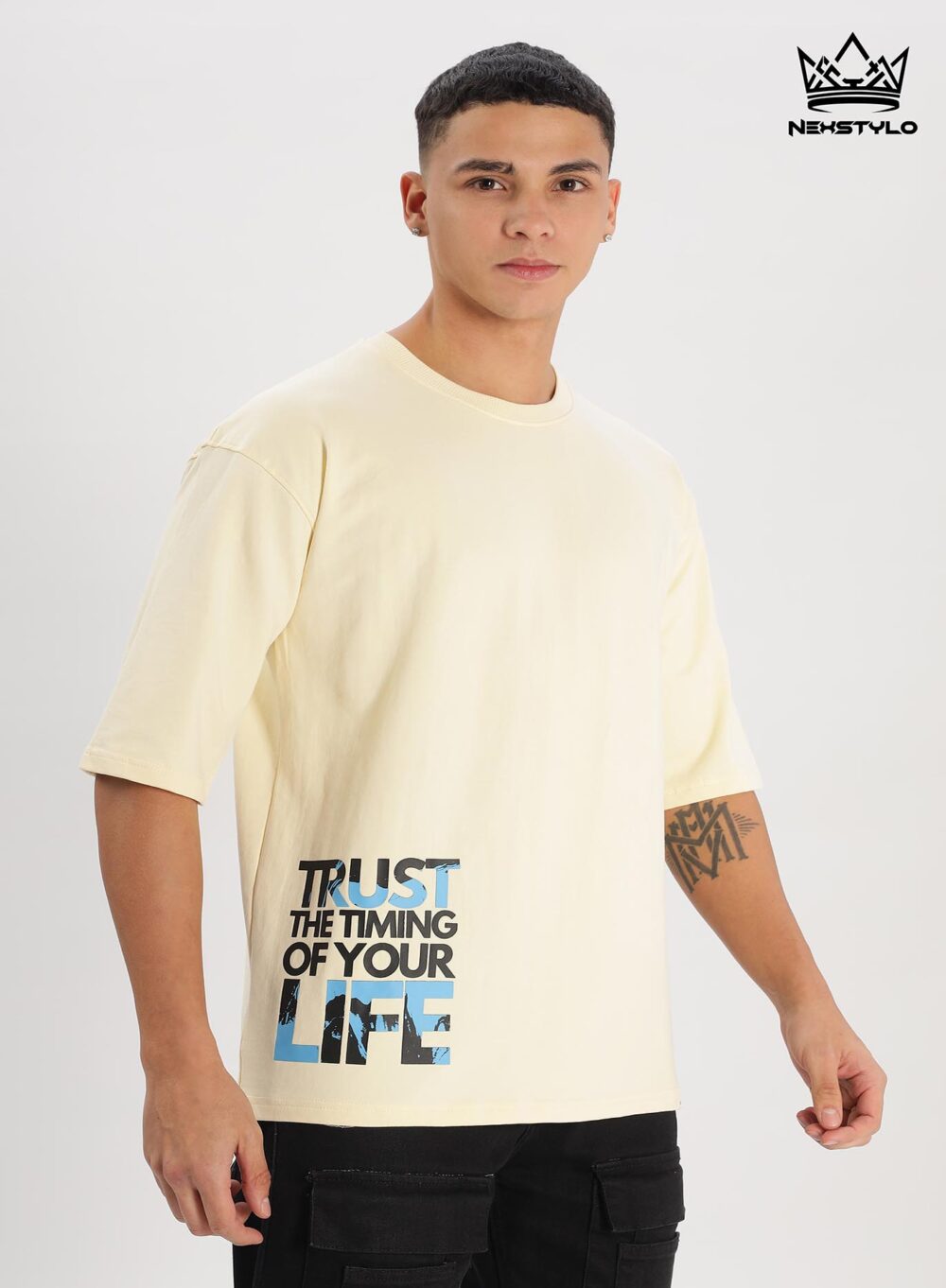 Off white oversized T-shirt - Image 5