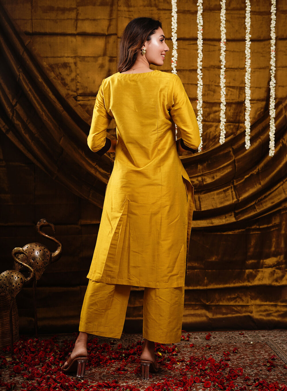 Straight Kurta pant set - Image 6