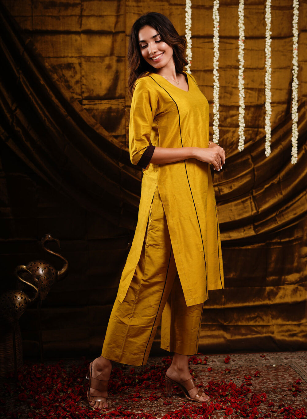 Straight Kurta pant set