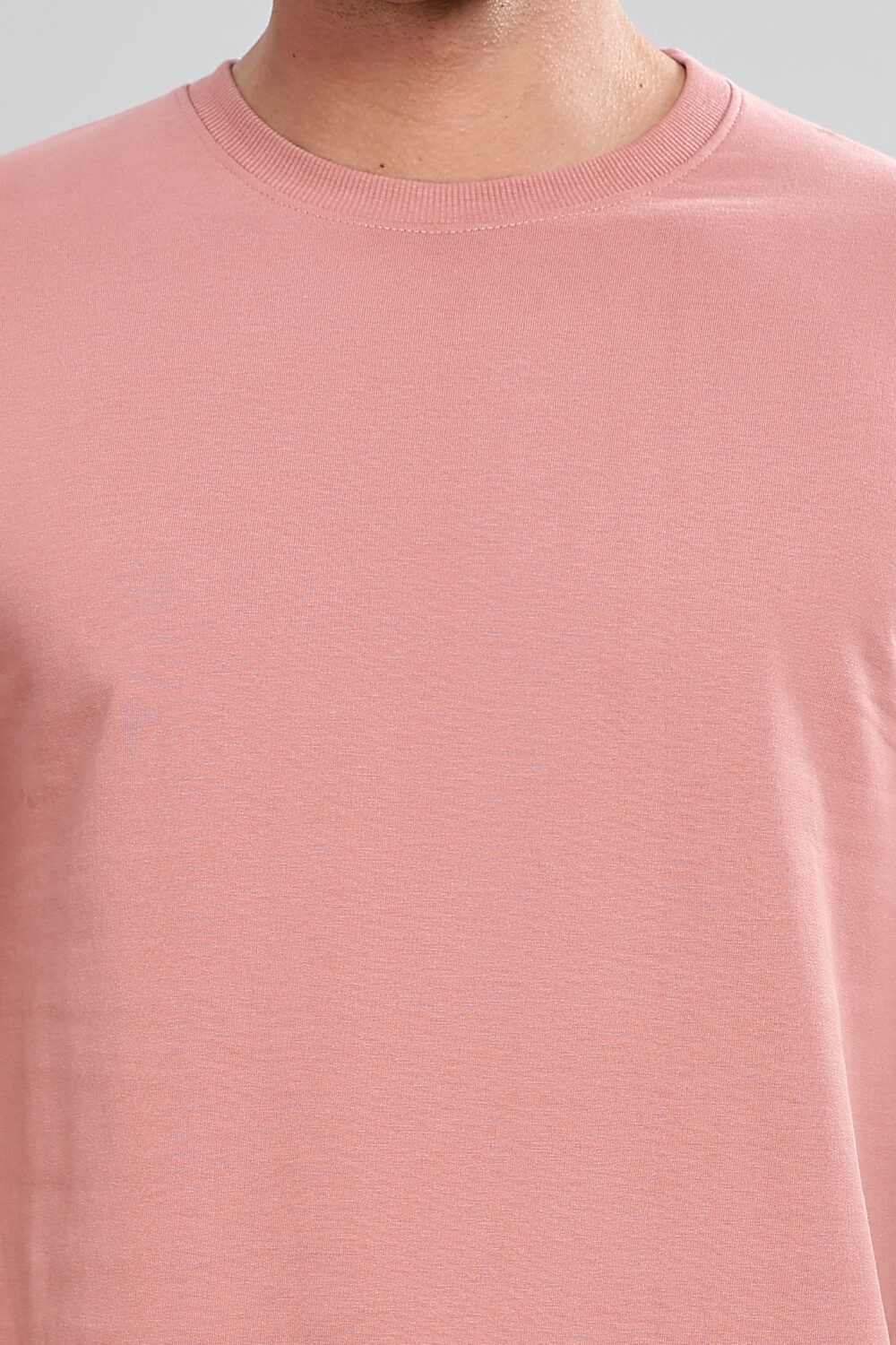 Peach Slim Fit  T-shirts - Image 6